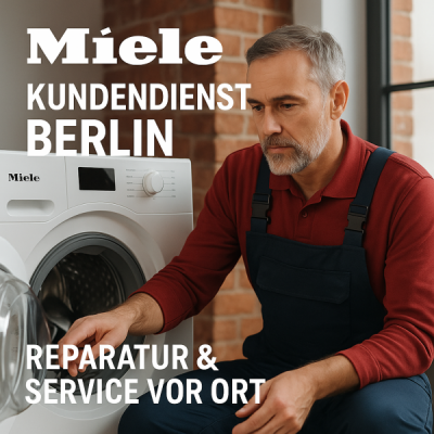 Miele Kundendienst Berlin – Techniker prüft Waschmaschine
